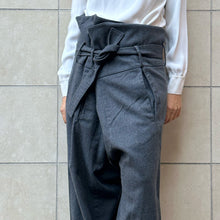 Load image into Gallery viewer, Pantalone Lucio Vanotti in lana grigia