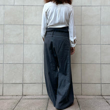 Load image into Gallery viewer, Pantalone Lucio Vanotti in lana grigia