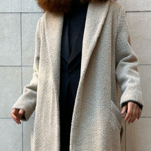 Load image into Gallery viewer, Cappotto sartoriale ecru 90s