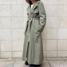 Load image into Gallery viewer, trench color kaki chiaro 90s