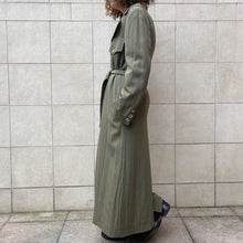 Load image into Gallery viewer, trench color kaki chiaro 90s