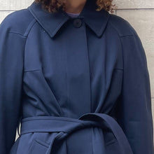 Load image into Gallery viewer, trench blu 90s