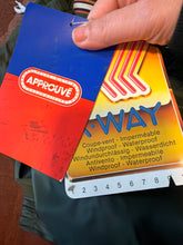 Load image into Gallery viewer, K-Way “I-Way” Model 195 Rain Parka – Deadstock Made in France
