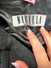 Load image into Gallery viewer, Cappotto Marella doppio petto grigio 90s
