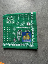 Load image into Gallery viewer, Bandana made in Japan verde  vintage
