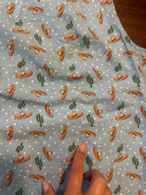 Load image into Gallery viewer, Camicia Prada color azzurra con  stampa sombrero e cactus s/s 2016
