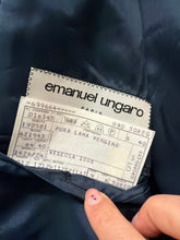 Load image into Gallery viewer, EMANUEL UNGARO Completo Uomo Anni ’80 – 100% Pura Lana – Tg 50 Over – Nuovo
