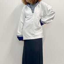 Load image into Gallery viewer, Blusa Popeye marina militare vintage
