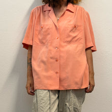 Load image into Gallery viewer, Camicia sartoriale vintage anni ’80 – colore pesca

