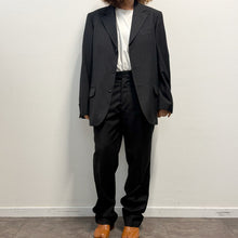 Load image into Gallery viewer, Completo Nero Gessato 90s – Tg 50
