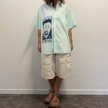 Load image into Gallery viewer, Camicia menko latte e menta
