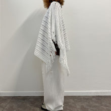 Load image into Gallery viewer, Poncho  R. Lauren bianco Y2K
