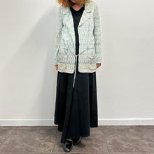 Load image into Gallery viewer, Giacca Missoni jacquard silver Y2K
