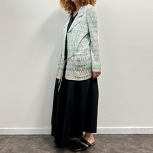 Load image into Gallery viewer, Giacca Missoni jacquard silver Y2K
