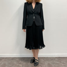 Load image into Gallery viewer, Completo Max Mara nero Y2K
