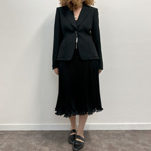 Load image into Gallery viewer, Completo Max Mara nero Y2K
