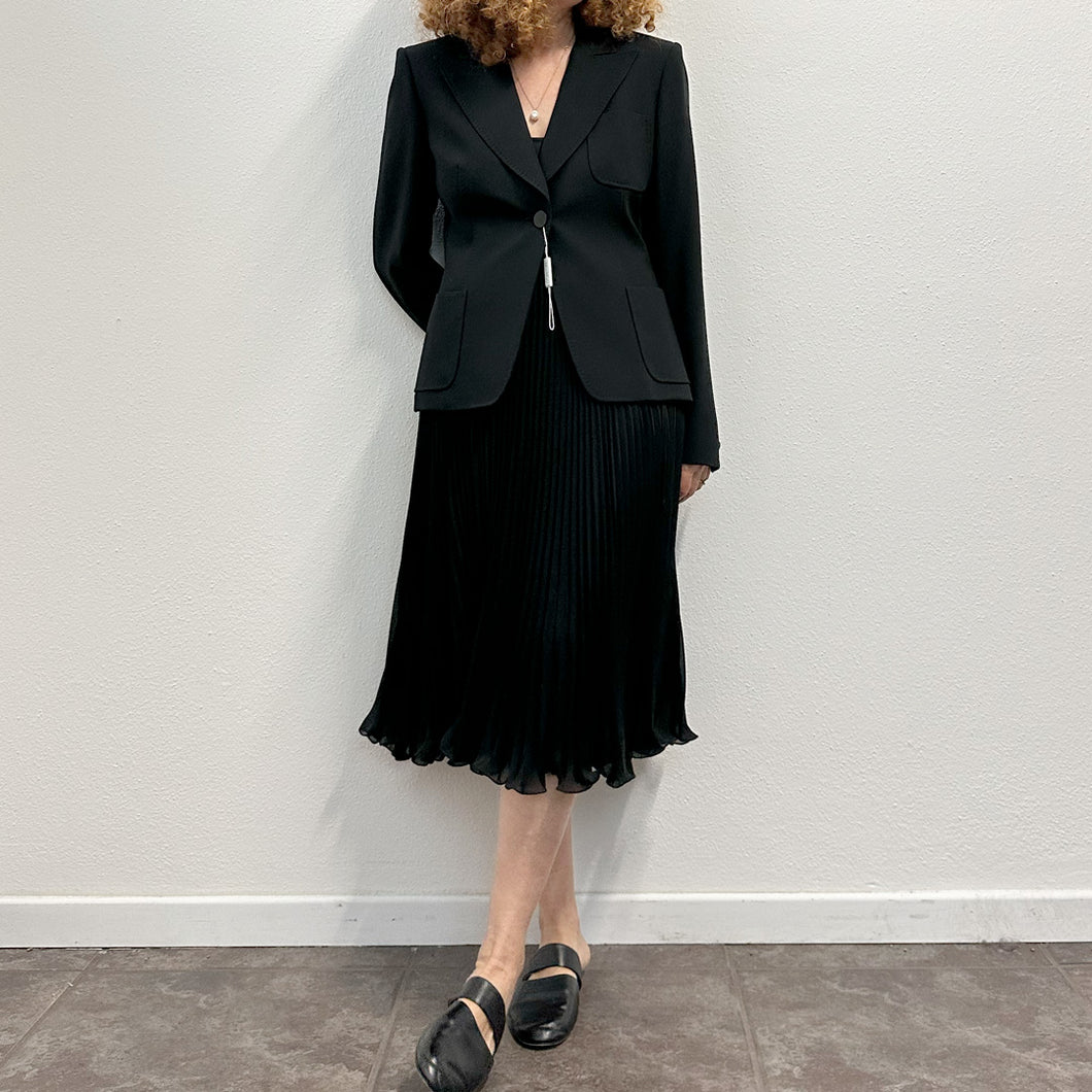 Completo Max Mara nero Y2K