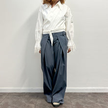 Load image into Gallery viewer, Pantaloni Malloni color grigio Y2K
