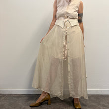 Load image into Gallery viewer, Abito Chemisier Lungo Balossa  Maxi Camicia Trasformabile con Gonna Velata
