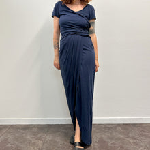 Load image into Gallery viewer, Abito Gianluca Gabrielli blu 90s
