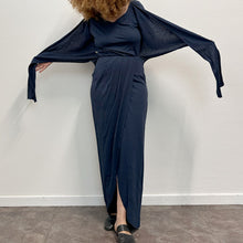 Load image into Gallery viewer, Abito Gianluca Gabrielli blu 90s
