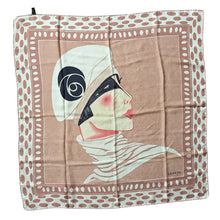 Load image into Gallery viewer, Foulard Vintage Lanvin Paris in Seta – Fine anni ’70 / Inizio anni ’80
