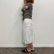 Load image into Gallery viewer, Gonna bianca Y2K
