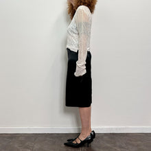 Load image into Gallery viewer, Top Ghost made England by Ossie Clark bianco 90s
