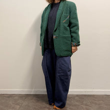 Load image into Gallery viewer, GIACCA VINTAGE VERDE 80s – LANA SALTATA
