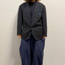 Load image into Gallery viewer, Blazer Byblos blu  80s
