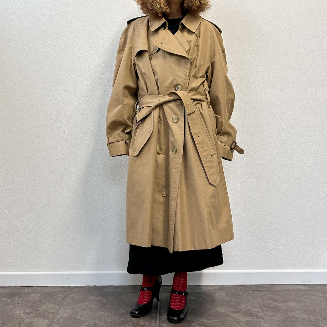 Trench militare Burberry fine 70s