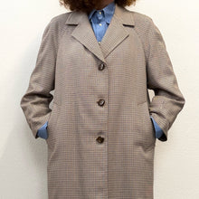 Load image into Gallery viewer, Trench Sartoriale Check Fine Anni ‘70

