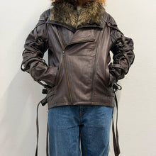 Load image into Gallery viewer, Giacca in pelle Fire Kult

