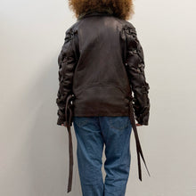 Load image into Gallery viewer, Giacca in pelle Fire Kult
