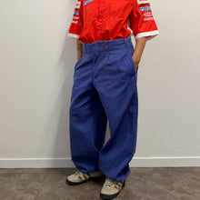 Load image into Gallery viewer, Pantaloni Nikka japan vintage color blu
