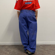 Load image into Gallery viewer, Pantaloni Nikka japan vintage color blu
