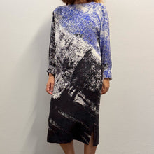 Load image into Gallery viewer, Abito Sartoriale Vintage Anni '90 in Jacquard di Seta
