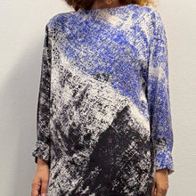 Load image into Gallery viewer, Abito Sartoriale Vintage Anni '90 in Jacquard di Seta
