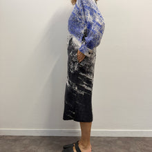 Load image into Gallery viewer, Abito Sartoriale Vintage Anni '90 in Jacquard di Seta
