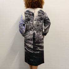 Load image into Gallery viewer, Abito Sartoriale Vintage Anni '90 in Jacquard di Seta
