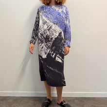 Load image into Gallery viewer, Abito Sartoriale Vintage Anni '90 in Jacquard di Seta
