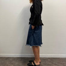 Load image into Gallery viewer, Giacca Nera Gaetano Navarra - Avant-Garde / Sculptural Vintage
