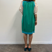 Load image into Gallery viewer, Abito block color fine anni ’70 – maniche a ballon – stile Saint Laurent
