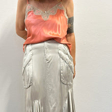Load image into Gallery viewer, Gonna Atsuro Tayama – Y2K – satin argento Made in Japan
