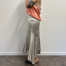 Load image into Gallery viewer, Gonna Atsuro Tayama – Y2K – satin argento Made in Japan
