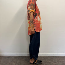 Load image into Gallery viewer, Blusa Vintage Moschino Jeans Anni '90 Stampa Floreale  Franco Moschino Era
