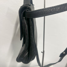 Load image into Gallery viewer, Borsa anni ’70 in nappa nera – vintage
