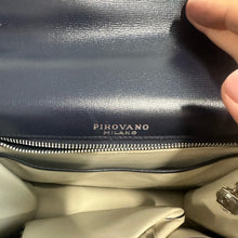 Load image into Gallery viewer, Borsa Pirovano fine anni ’60 in pelle blu – vintage
