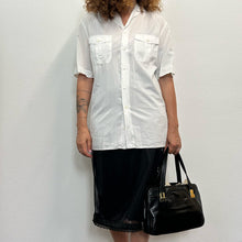 Load image into Gallery viewer, Camicia Acne Studios Y2K – Taglio Slim Bianco Puro
