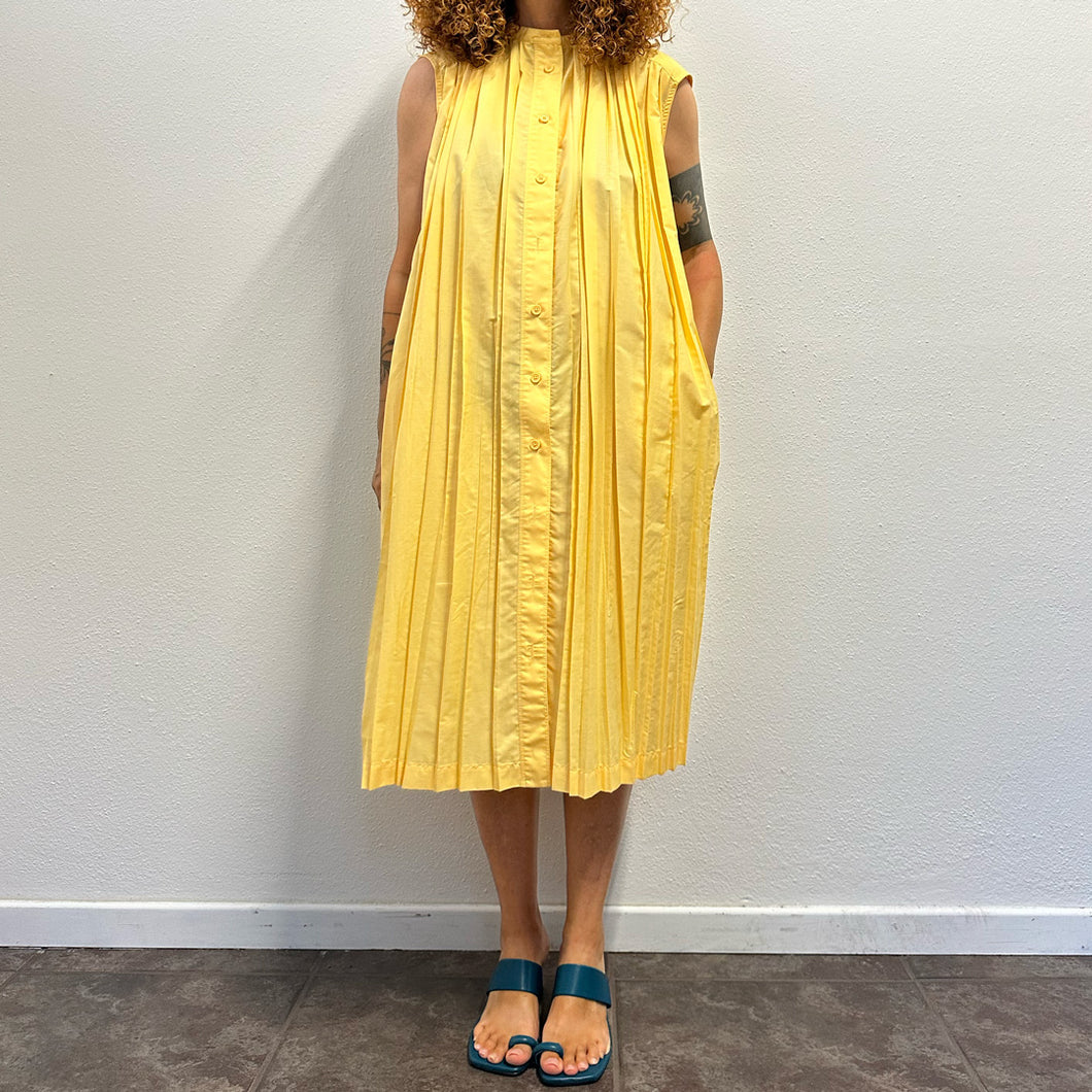 Abito giallo plissettato – Tokyo find
